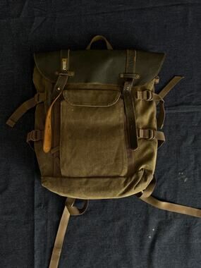 National Geographic Africa Series Canvas Leather Camera Backpack Bag NG A5290